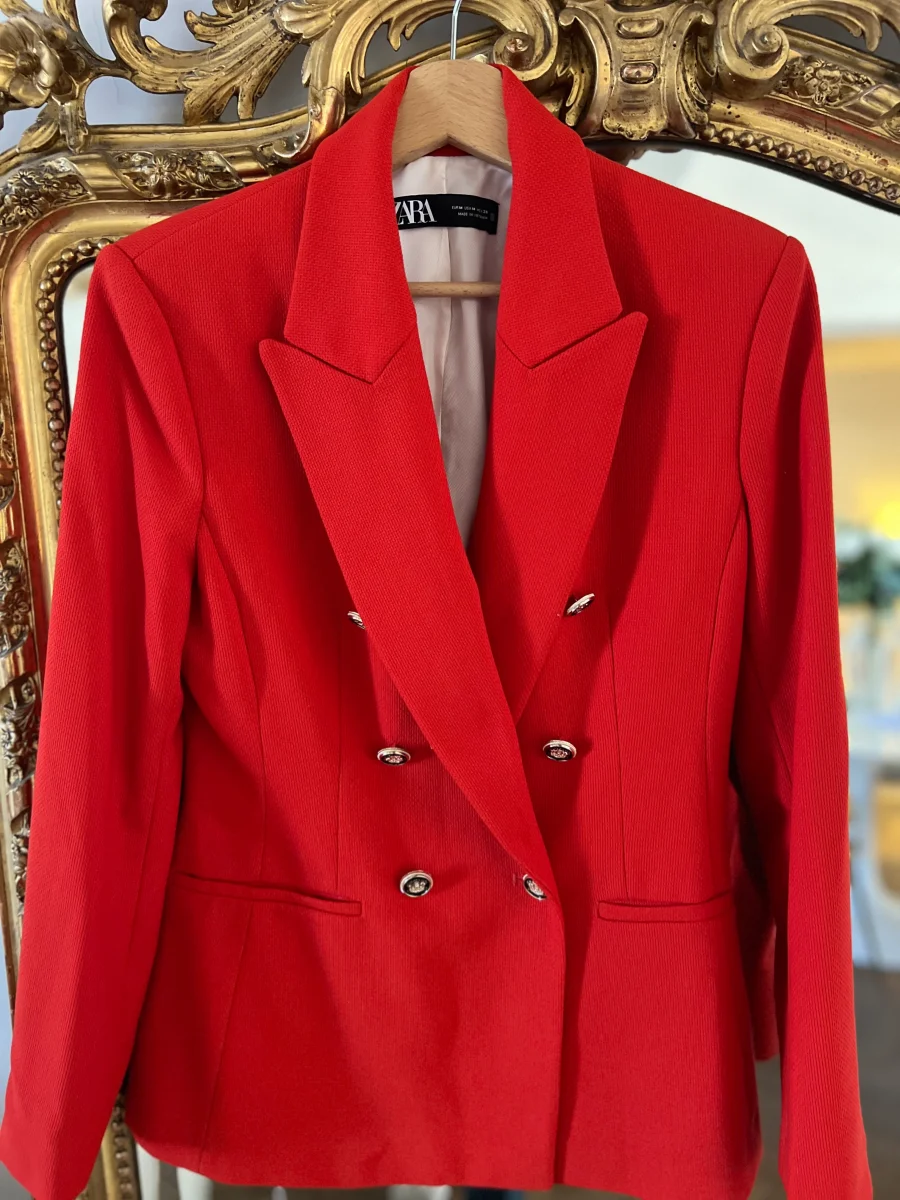 Zara - Blazer rouge – Image 7