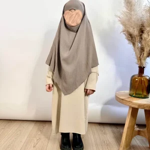 Khimar Fille en Jazz à nouer
