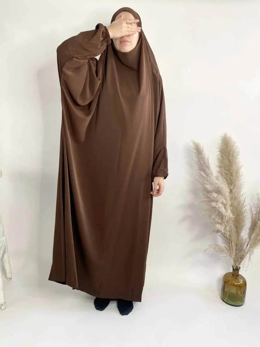Jilbab 1 pièce Soie de Medine – Image 7