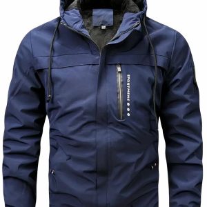 Blouson chaud et imperméable avec intérieur fourré