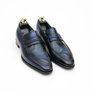 Mocassin Le Lincoln 2 Strap Python