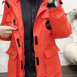 Blouson de ski coupe-vent et multi-poches