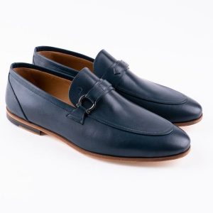 Chaussures en cuir Santino – GC02 Bleu