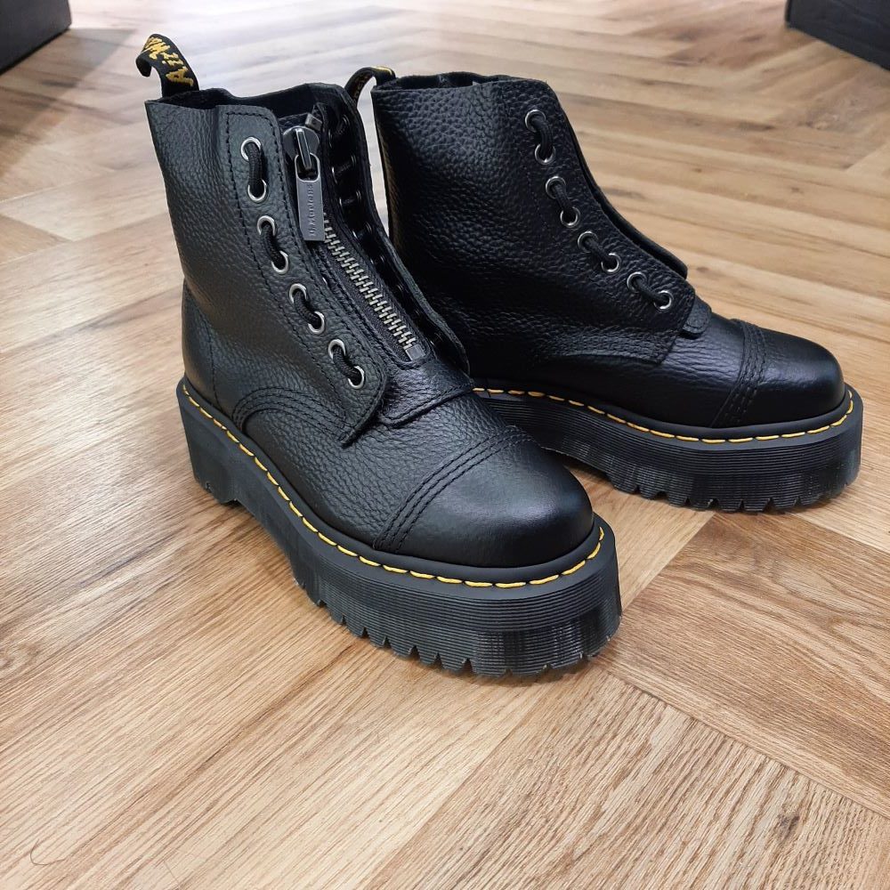 Boots Plateformes Sinclair Black – Image 6
