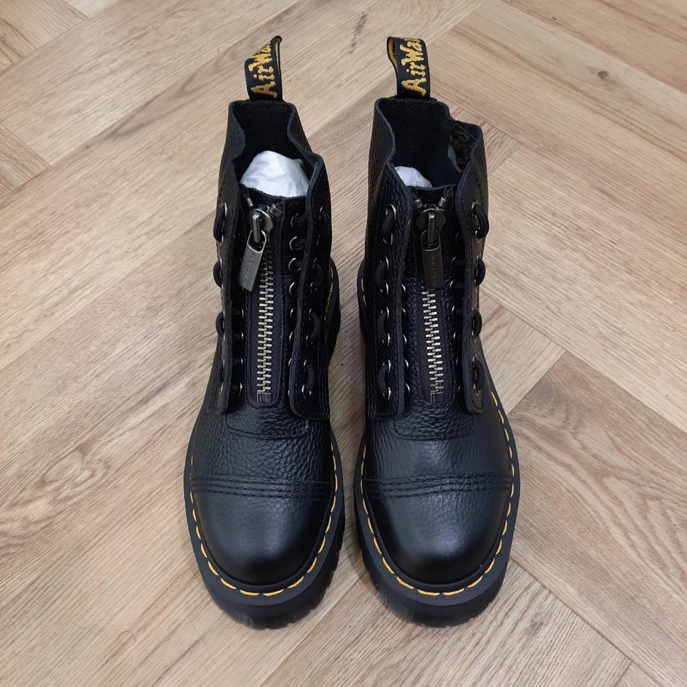 Boots Plateformes Sinclair Black – Image 7