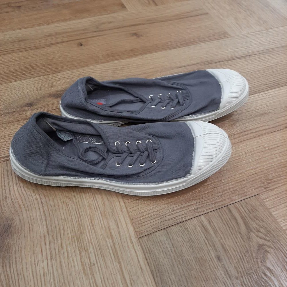 Tennis lacets gris – Image 2