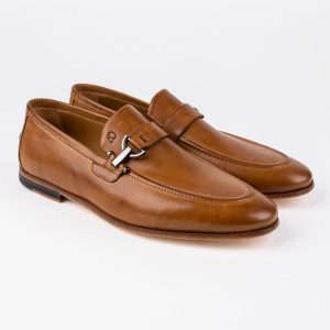 Chaussures en cuir Santino – GC04 Camel
