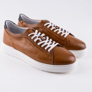 Baskets en cuir Danilo – BLC02 Camel