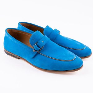 Chaussures en cuir Santino – GC09 Bleu