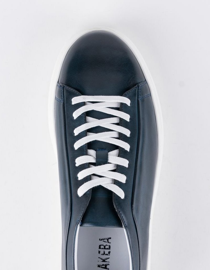 Baskets en cuir Danilo – BLC02 Bleu – Image 3