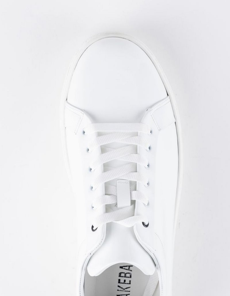 Baskets en cuir Leo – CU05 Blanc – Image 3