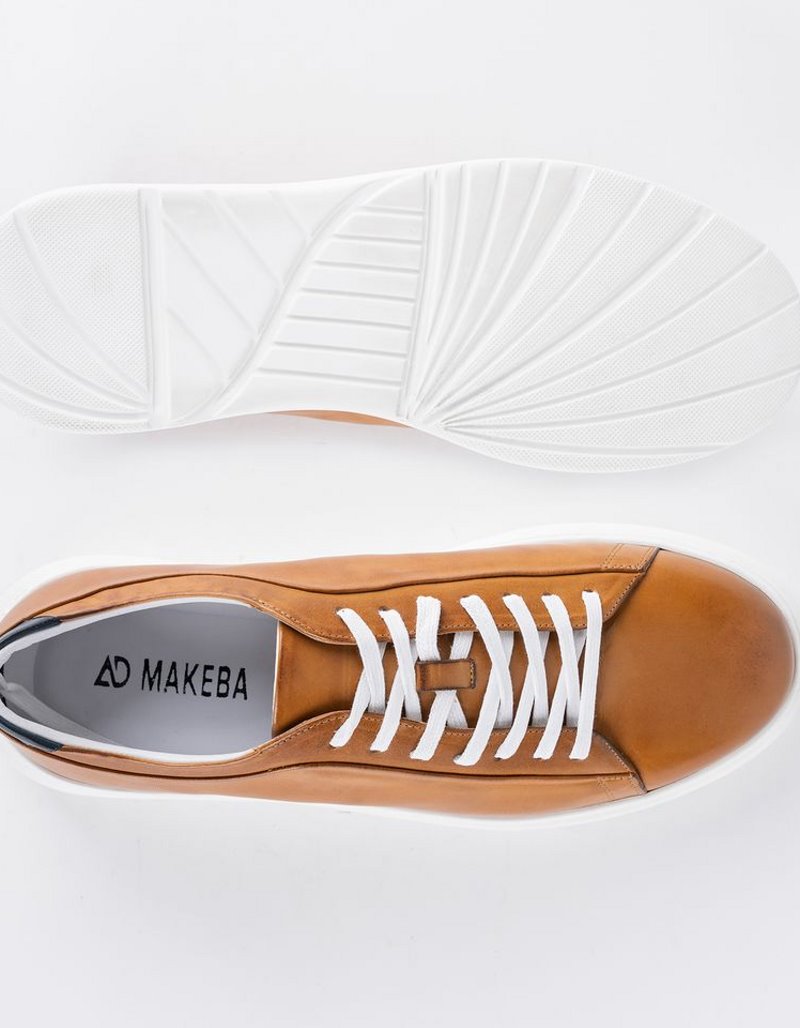 Baskets en cuir Danilo – BLC02 Camel – Image 4