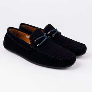 Mocassins en cuir Tino – TD102 Bleu