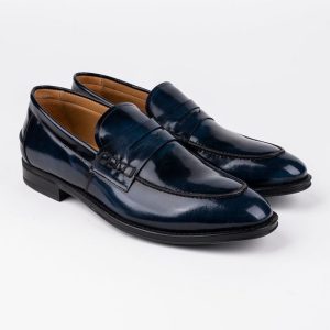 Chaussures en cuir Carlo – CH07 Bleu