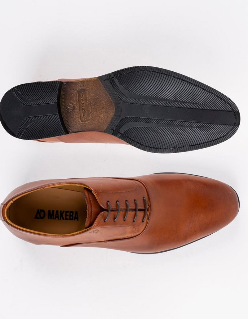 Chaussures en cuir Dante – DB04 Marron 272 – Image 4