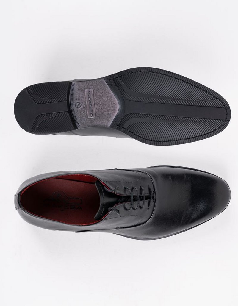 Chaussures en cuir Dante – DB04 Noir – Image 4