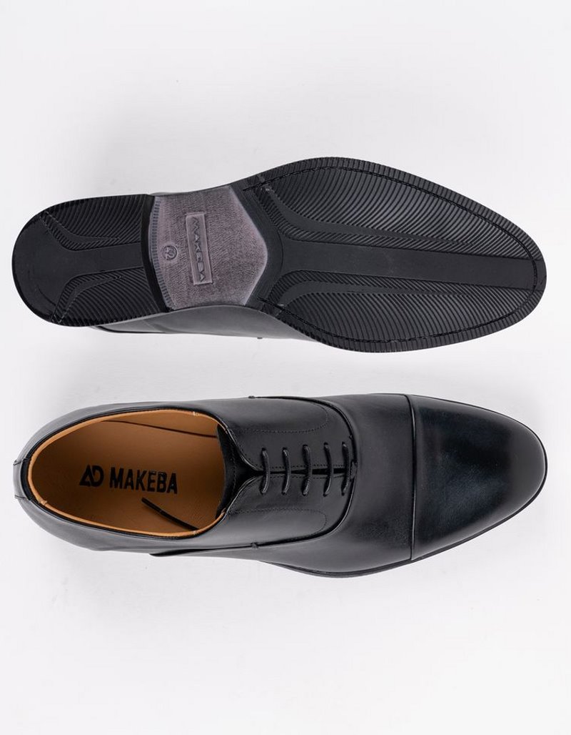 Chaussures en cuir Dante – DB08 Noir – Image 4