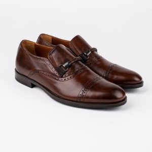 Chaussures en cuir Dante – DB01 Marron 290