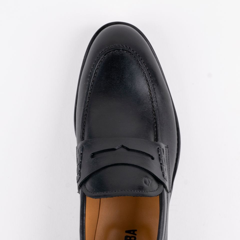 Chaussures en cuir Carlo – CH07 Noir – Image 3