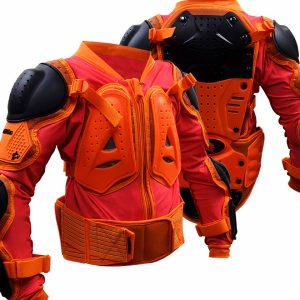 Blouson de moto avec protections pour enfant