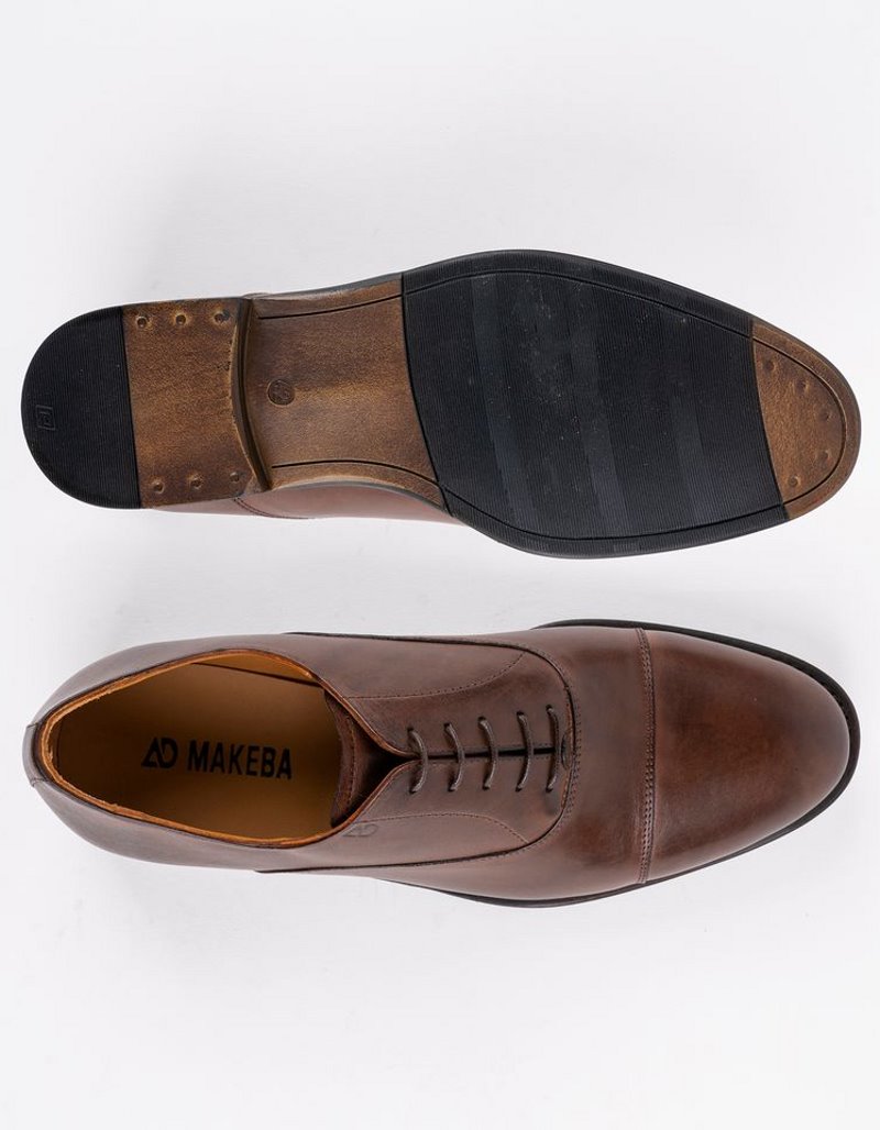 Chaussures en cuir Dante – DB08 Marron 290 – Image 4