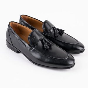 Chaussure en cuir Luca – CLA06 Noir