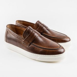Slip-on Mario – CU01 Marron