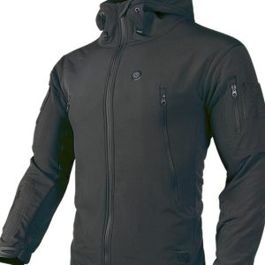 Blouson chauffant USB à capuche