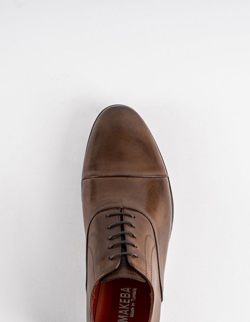 Chaussures en cuir Silvio – 8612 Marron – Image 3