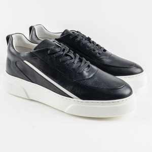 Chaussures en cuir Luigi – LF02 Noir