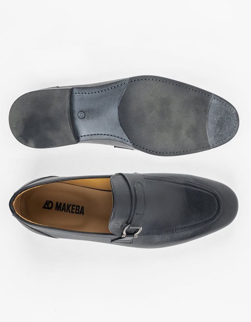 Chaussures en cuir Luca – CLA2 Noir – Image 4