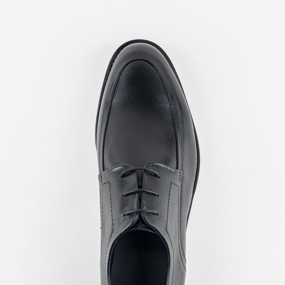 Chaussures en cuir Carlo – CH11 Noir – Image 3