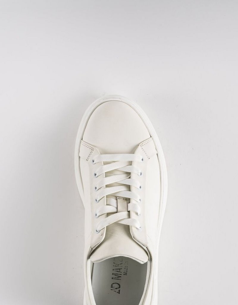 Baskets en cuir Danilo – BLC50 Blanc – Image 3