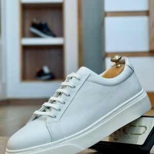 Baskets en cuir– 3250 BLANC FALL