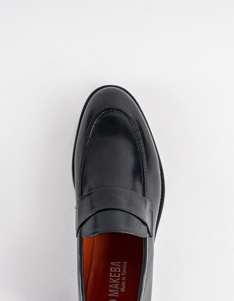 Chaussures en cuir Carlo – CH04 Noir – Image 3