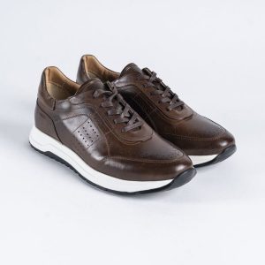 Baskets en cuir Ricardo – 1302 Marron 234