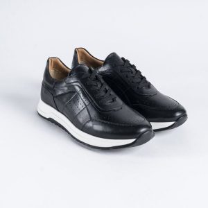 Baskets en cuir Ricardo – 1302 Noir