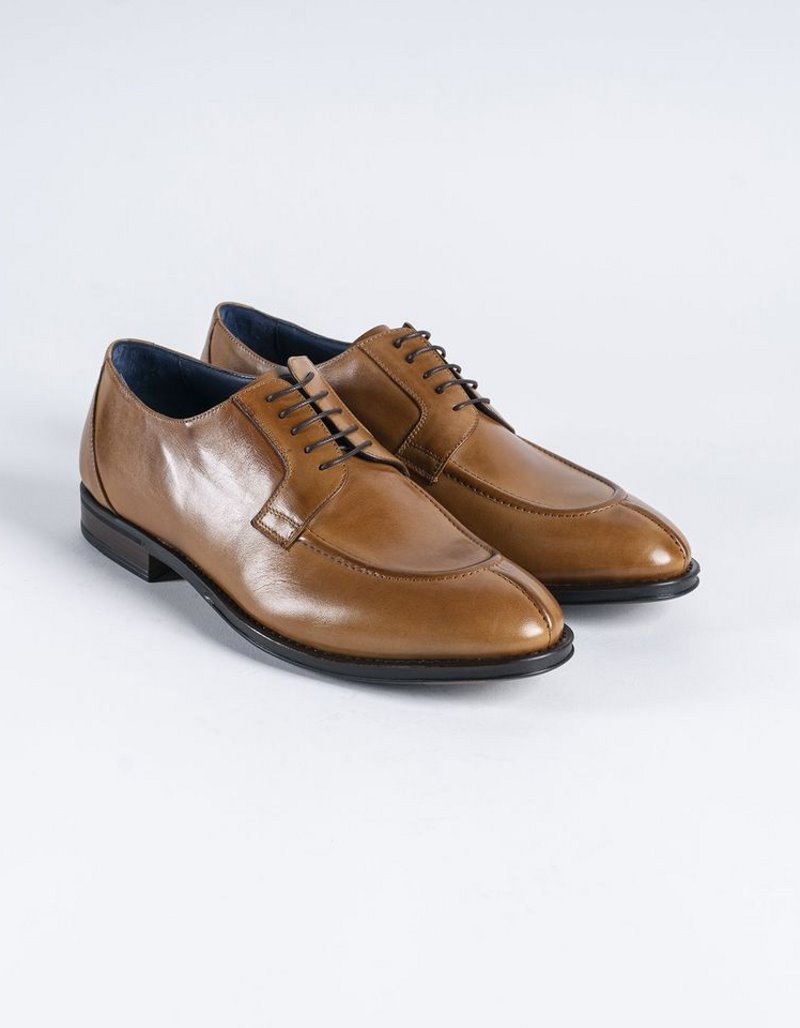 Chaussures en cuir Carlo – CH01 Camel