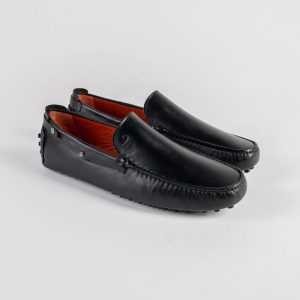 Mocassins en cuir Tito – PP07 Cuir Noir