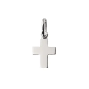 GigiClozeau - Pendentif Croix, or blanc