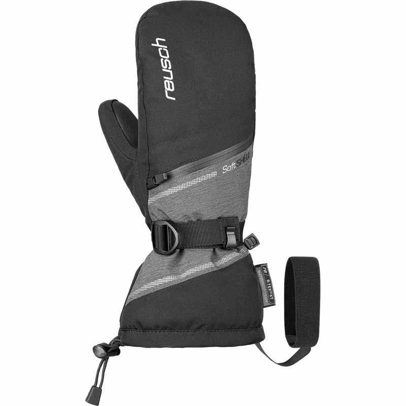 Demi Moufles Noir-Gris – Image 2