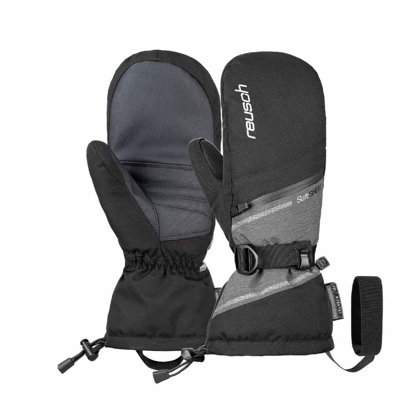 Demi Moufles Noir-Gris – Image 3