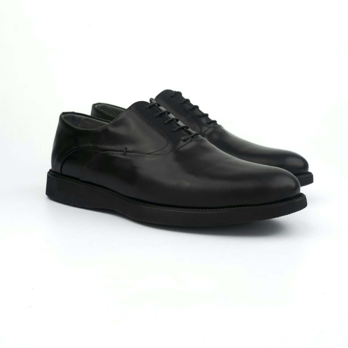 CHAUSSURE HOMME CUIR -7404 NOIR