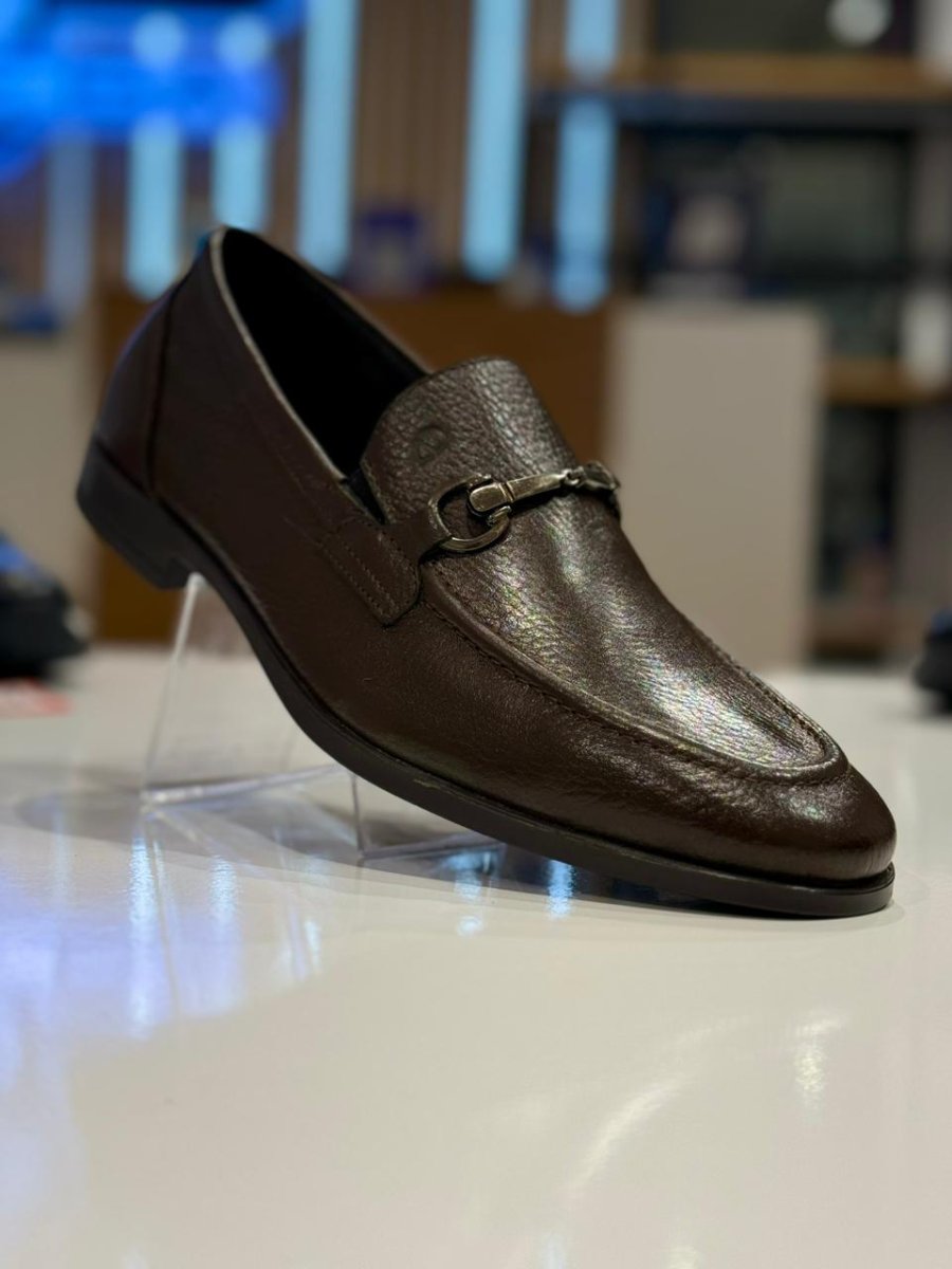 Chaussures homme en cuir – 8723 MARRON FALL – Image 3