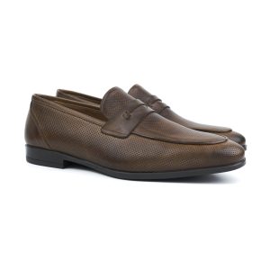Chaussures homme en cuir – 8740 MARRON234