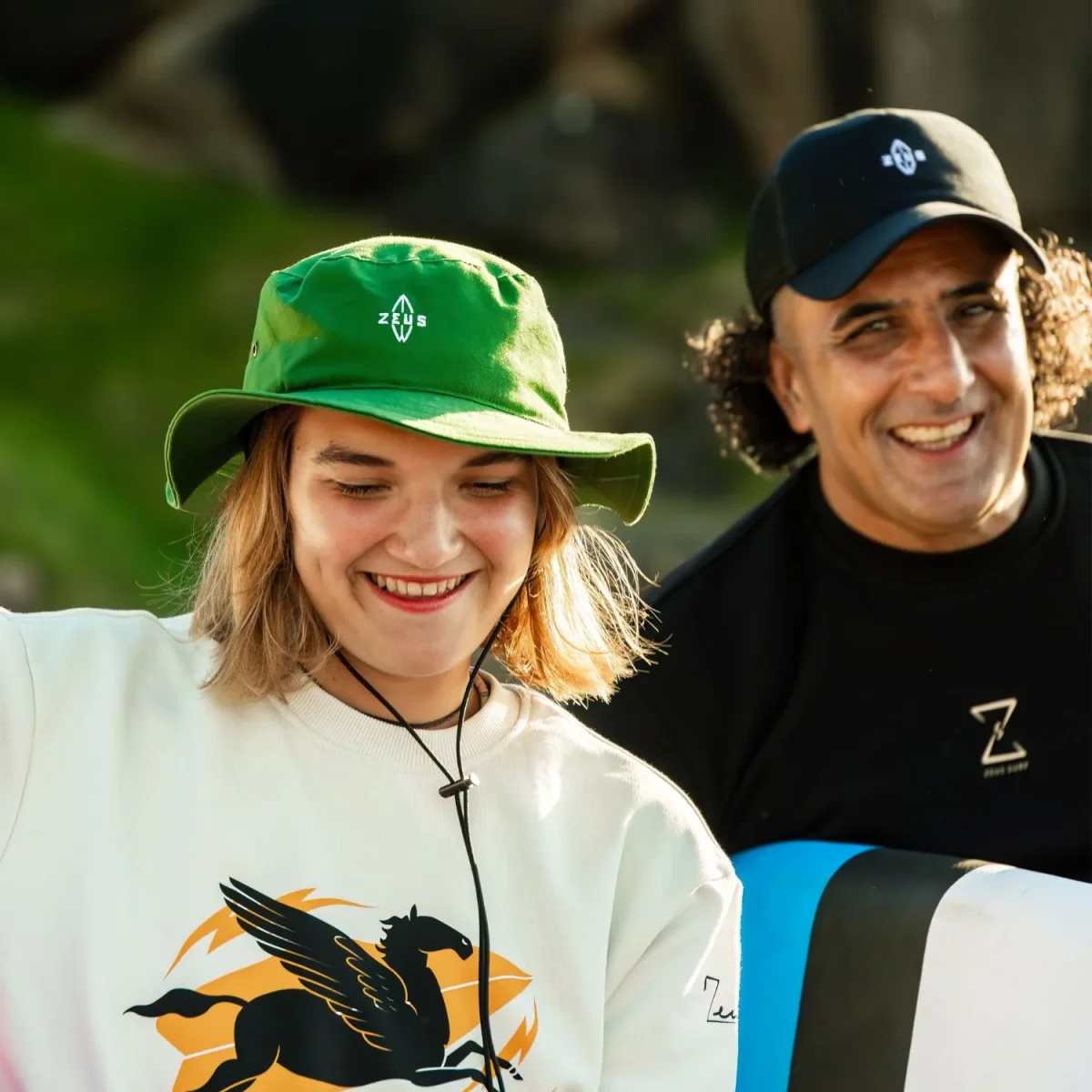 Organic Bucket Hat Dark Green – Image 5