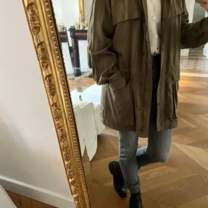 Veste Zara Kaki fluide