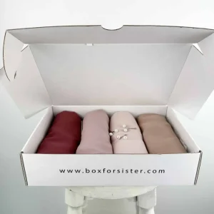 Box à Hijab Rose Cranberry