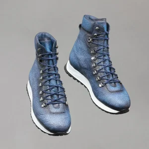 Sneaker Ultimate en Veau Grainé