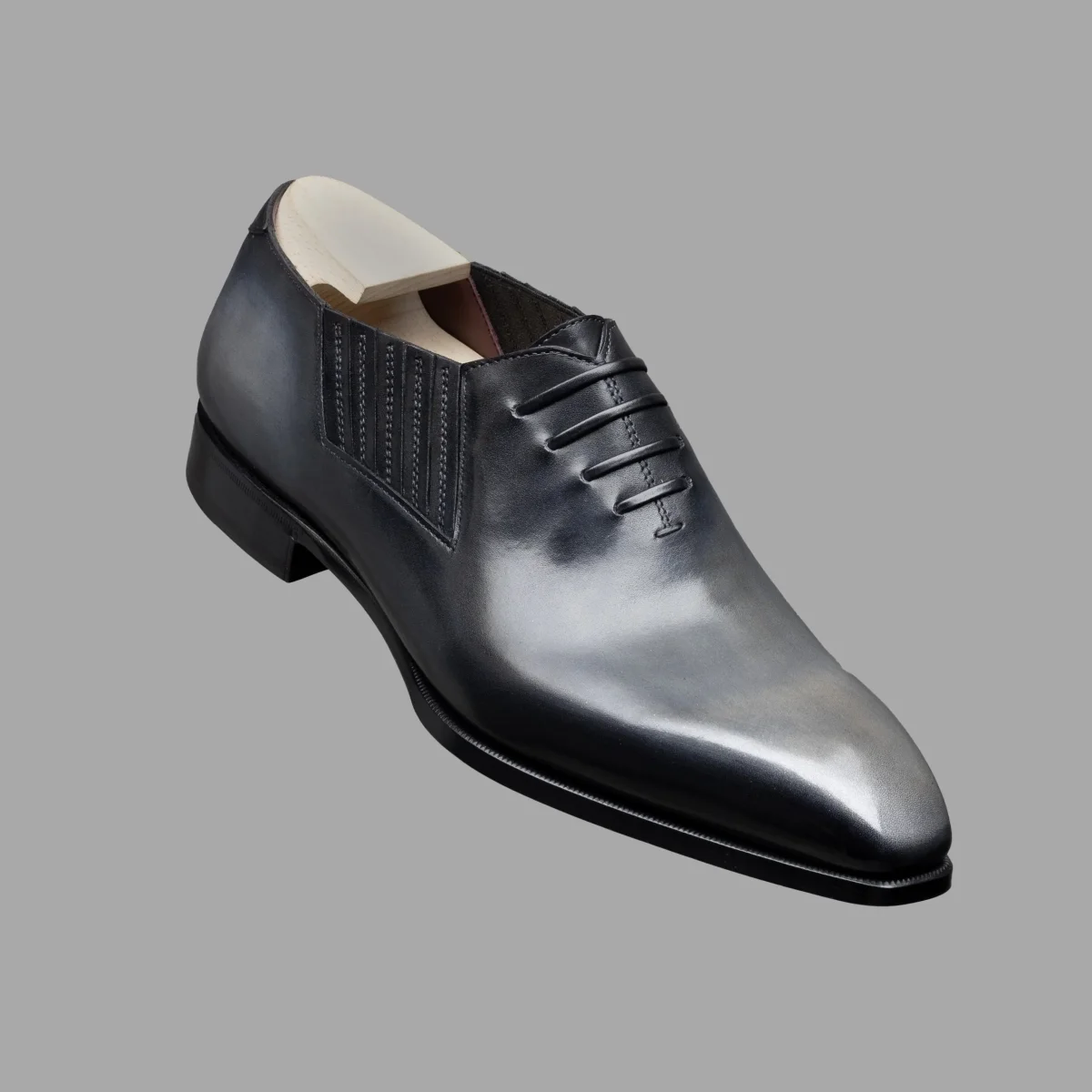 Slip-on Archangel modèle de type Richelieu à faux lacets – Image 6